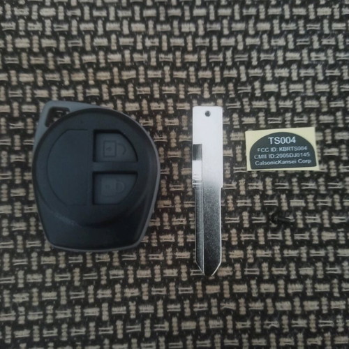 Key cover and blade for Suzuki Splash and Opel Agila new