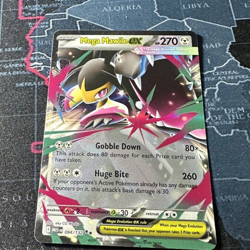 Mega Mawile ex MEG 094/132 Pokemon card new