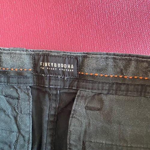 Funky Buddha men's cargo pants black like new, size 30