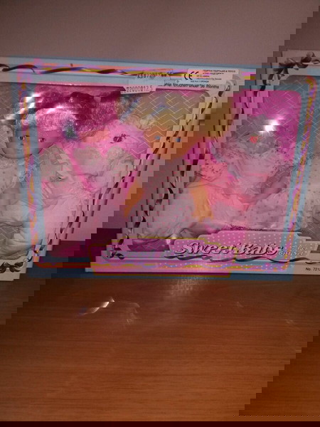 Παλια κουκλα βινυλιου σφραγισμενη, sweet babs 7 pieces gift set