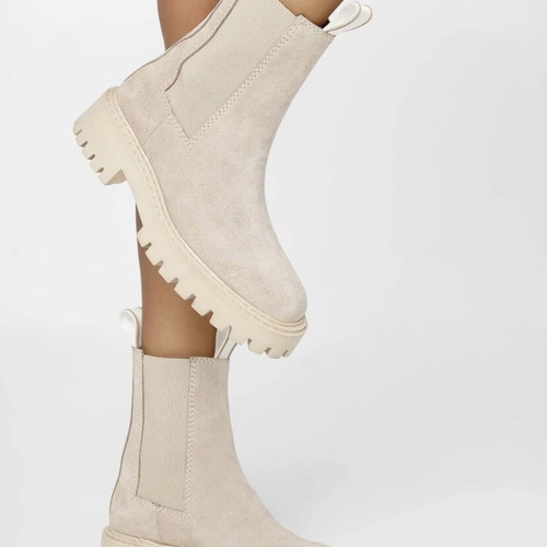 Läst boots new, beige, size 36, narrow fit