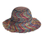 Echo straw hat new, multicolor, one size