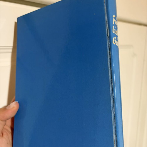 Kochbuch used, German cookbook with yellowed pages