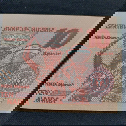 NIGERIA 10 NAIRA 2017.