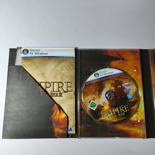 Empire Total War game PC μεταχειρισμένο, συλλεκτικό με βιβλιαράκια