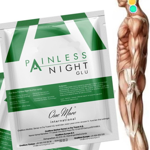 One More Painless Night GLU pain relief patches new, 24 pcs