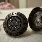 Pandora 3 single silver earrings used