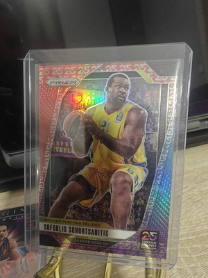 Sofoklis Schortsanitis 2024-25 Panini Prizm EuroLeague Basketball Card #113