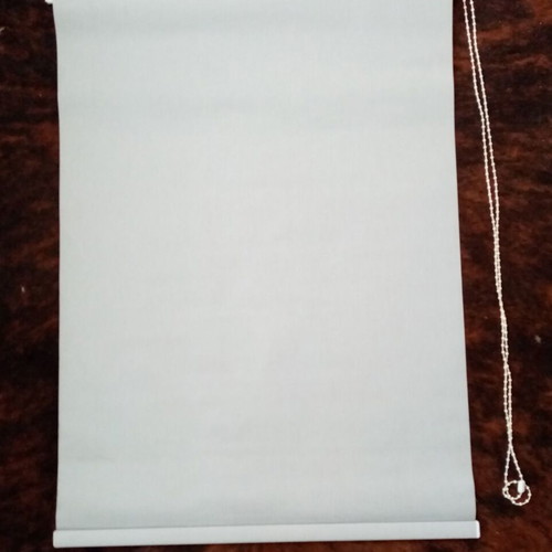 Window rollers used, gray fabric, pack of 3 pieces