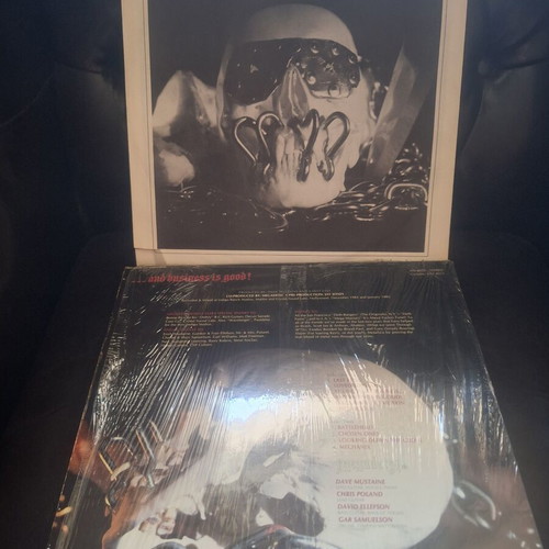 Megadeth Killing Is My Business vinyl record used, original 1985 US pressing