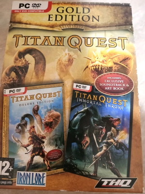 Titan Quest Gold Edition PC DVD-ROM used