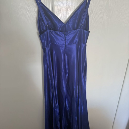 Elegant blue occasion dress, size M