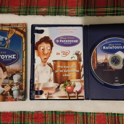 Ratatouille Disney DVD like new, dubbed animated movie