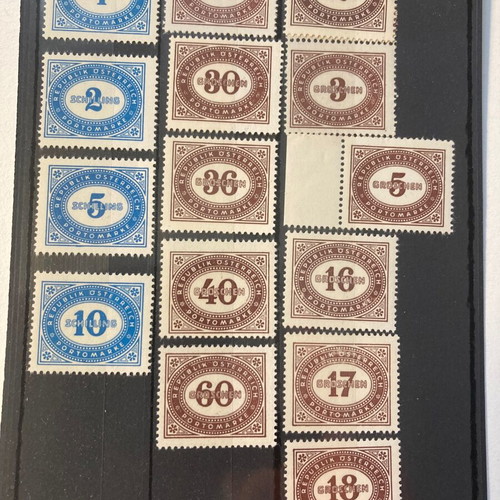 Austria Stamps new without hinge