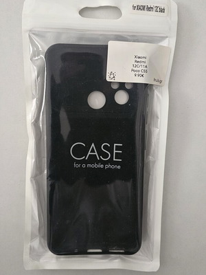 Θήκη Xiaomi Redmi 12C/11A μαύρη καινούργια