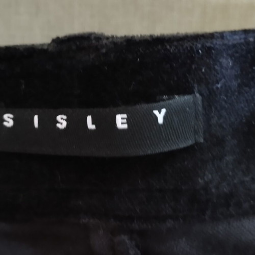 Velvet shorts used for girl 7-8 years old, black Sisley