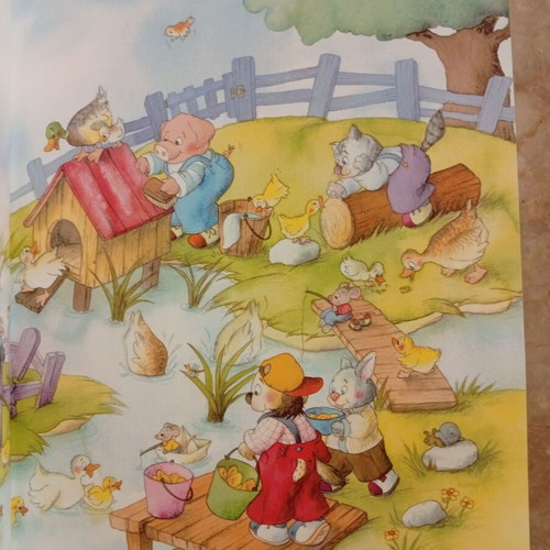 Children's book 20 stories from the farm like new, Greek