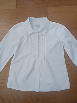 OVS shirt for 5-6 years old, like new, white, size 116