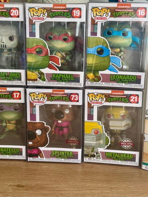 Funko Pop - TMNT- Nickelodeon ретро Комплект 1ва вълна