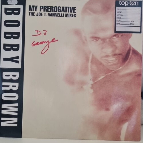 Bobby Brown My Prerogative vinyl used