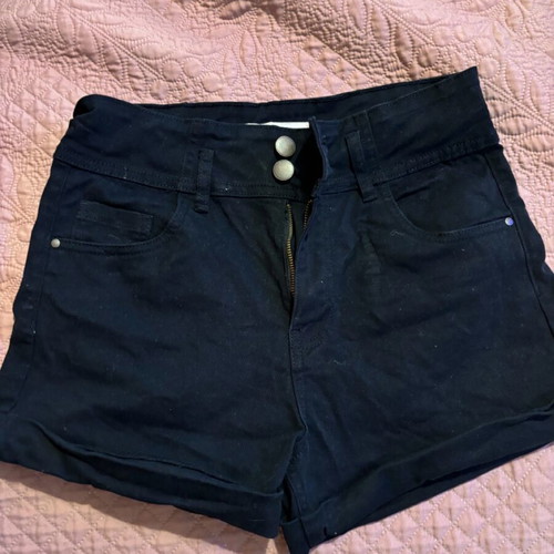 Shorts used, black, size approximately medium/small