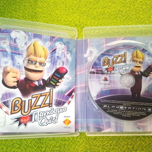 Buzz World Quiz PlayStation 3 game like new