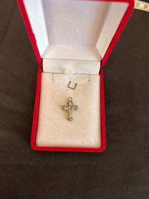 Silver cross used