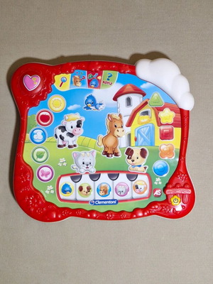 Baby Clementoni First Tablet with Farm Animals