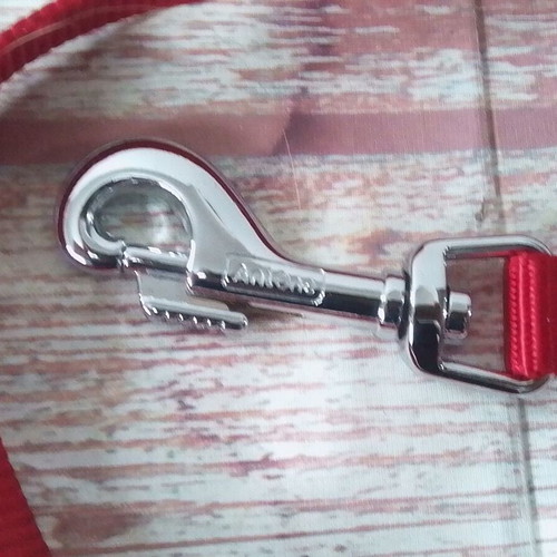 Dog leash red (AniOne) like new, length 120 cm