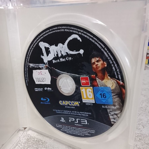Devil May Cry PS3 game used with manual