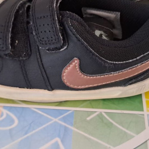 Nike athletic shoes used, size 26, black