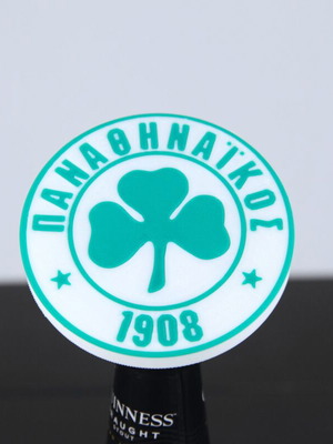 Ανοιχτήρι Μπύρας Παναθηναϊκού Καινούργιο 2 σε 1 με Σουβέρ PLA