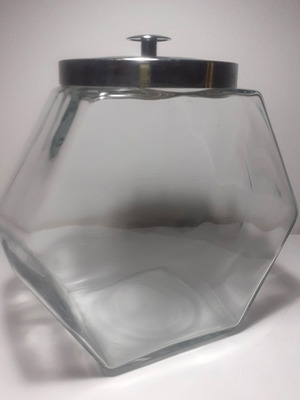 Vintage candy jar used
