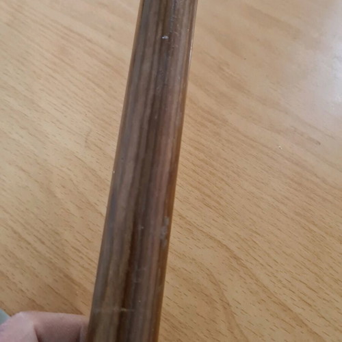 Curtain rings and finial used for wooden curtain rod, set of 14 pieces