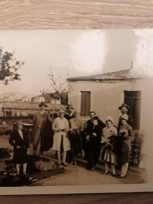 Σηδηρόδρομοι φωτογραφία του σιδηροδρομικού σταθμού Θηβών 1930 μεταχειρισμένο