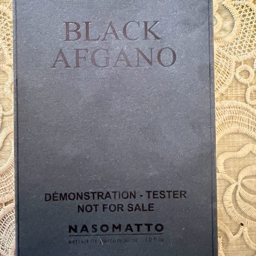Black Afgano by Nasomatto perfume like new, 30 ml Eau de Parfum