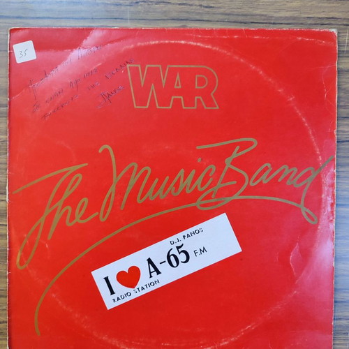War The Music Band vinyl used, funk soul disco
