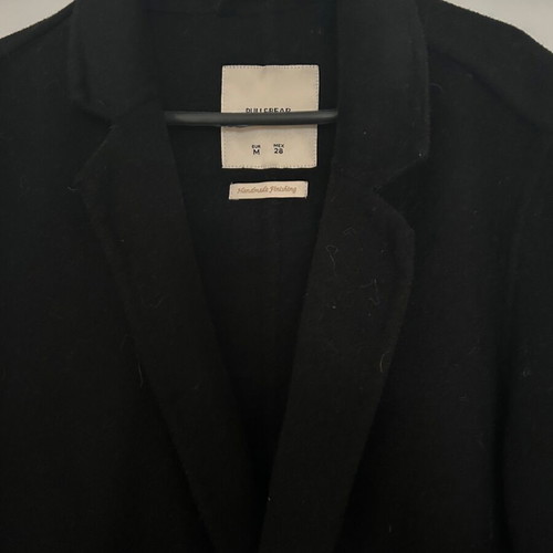 Pull & Bear coat black size Medium like new