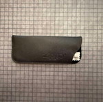 Θήκη γυαλιών πρεσβυωπίας Zippo και μαντηλάκι καθαρισμού, καινούργια, μαύρη