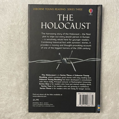 The Holocaust hardback book by Susanna Davidson, Usborne Young Reading