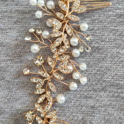 Bridal hair comb new