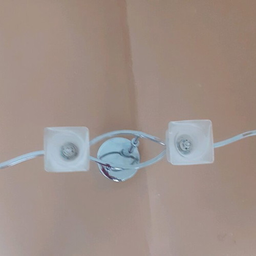 Ceiling light G9 like new with 4 bulbs