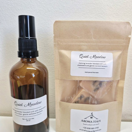 Quiet Meadow set with wax melts 30g and fabric mist 100ml new