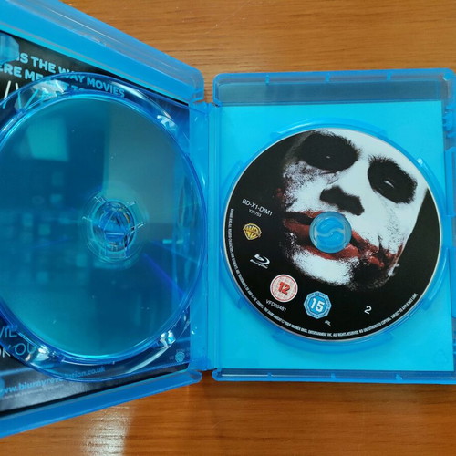 Batman The Dark Knight Blu-ray Special Edition two-disc like new with English subtitles