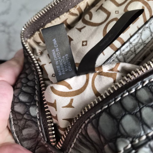 Guess Vintage Y2K Large Handbag McBling Style