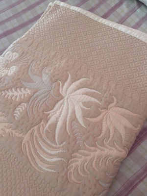 Summer blanket double-sided thick knit 200x200cm like new