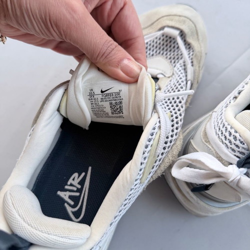 Nike Air Max Furyosa 42.5 like new, white and blue athletic shoe