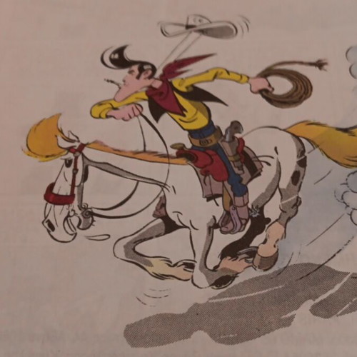 Lucky Luke The Elixir used comic book