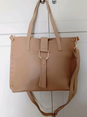 Beige Shoulder Bag Achilleas Accessories like new
