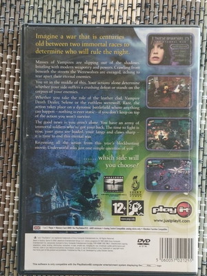 Underworld The Eternal War PS2 game